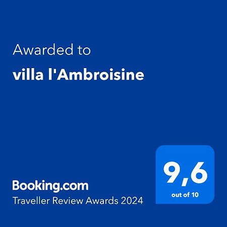 Villa L'Ambroisine Люр Екстериор снимка